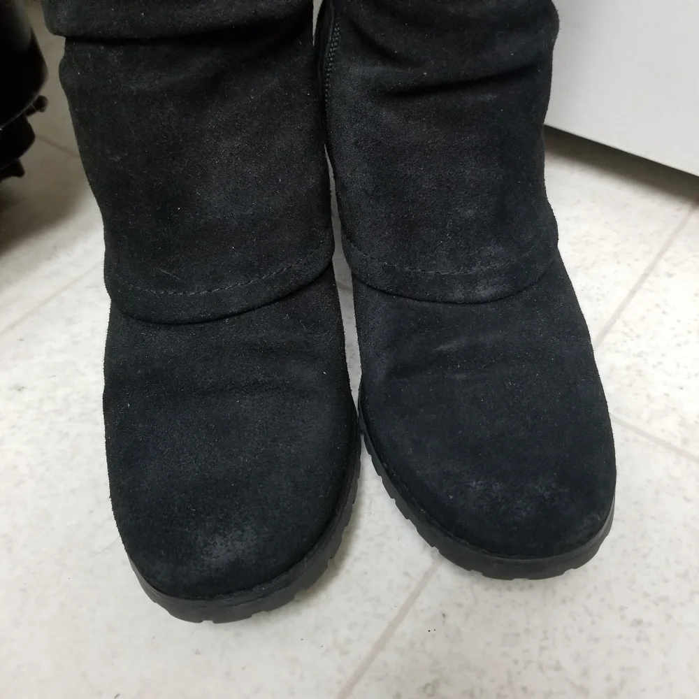 BARE TRAPS suede winter boots fleece lined
